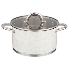 Кастрюля Agness Арктик 3,5 л, белый