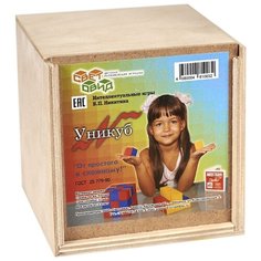 Набор геометрических фигур Световид Световид Уникуб (деревянная коробка)