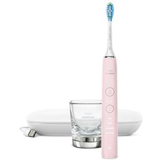 Звуковая зубная щетка Philips Sonicare DiamondClean 9000 HX9911/29, розовый