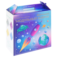 Коврик-пазл массажный Ортодон Набор №12 Космос (8 пазлов)
