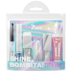 7DAYS Набор для макияжа Shine, Bombita! №1 Icon