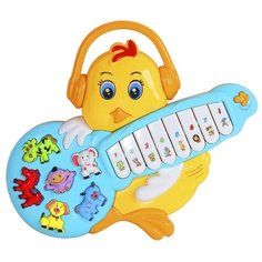 Развивающая игрушка Smart Baby Цыплёнок JB0333397 желтый