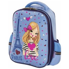 Юнландия ранец Light Paris (228794), голубой