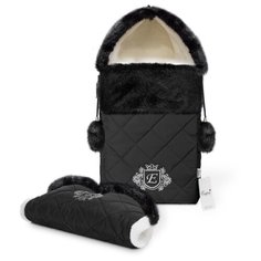 Комплект Esspero Elvis (конверт + муфта) 65 см black
