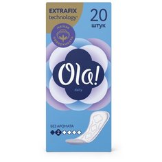 Ola! прокладки ежедневные Daily Без аромата 20 шт. 1 шт.