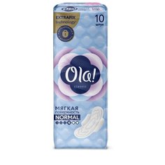 Ola! прокладки Classic Wings Normal Мягкая поверхность 10 шт.