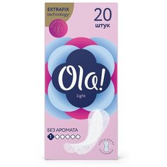 Ola! прокладки ежедневные Light Без аромата 20 шт.