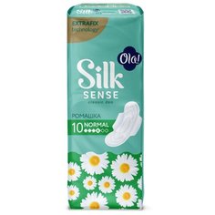 Ola! прокладки Silk Sense Classic Wings Ромашка Normal 10 шт.
