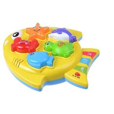 Интерактивная развивающая игрушка Play Smart Золотая рыбка 2 в 1 желтый