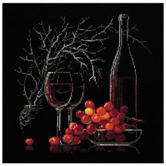 Риолис Набор для вышивания Натюрморт с красным вином 30 х 30 см (1239)