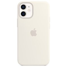 Чехол-накладка Apple MagSafe силиконовый для iPhone 12 mini белый