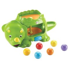 Интерактивная развивающая игрушка Fisher-Price Динозавр с шариками зеленый