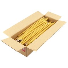 Свеча церковная СИМВОЛИК 100% воск, конусная, высота: 17 см, диаметр: 6 мм, вес: 2000 г, 600 шт., цвет: желтый