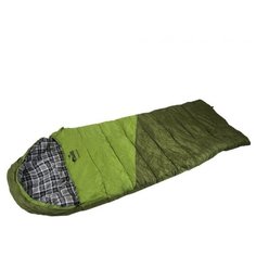 Спальный мешок Tramp Kingwood Long зеленый с правой стороны
