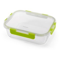 Fissman Контейнер 6496 прозрачный/зеленый