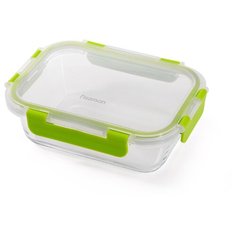 Fissman Контейнер 6493 прозрачный/зеленый