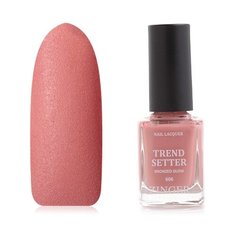 Лак ZINGER Trendsetter, 12 мл, оттенок 606 bronzed glow