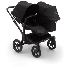 Универсальная коляска Bugaboo Donkey 3 Duo (2 в 1) black/black/black, цвет шасси: черный