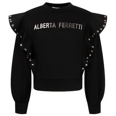 Свитшот Alberta Ferretti размер 128, черный