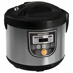 Мультиварка REDMOND RMC-M12 серебристый/черный