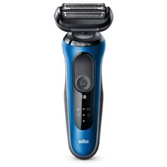 Электробритва Braun 60-N1000s/60-B1000s/60-R1000s Series 6 синий/черный