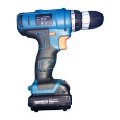 Аккумуляторная дрель-шуруповерт Workmaster АШ-14ЛД 24 Н·м синий