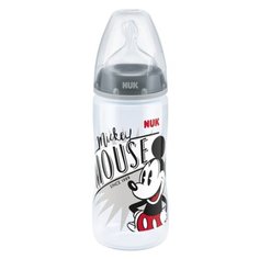 NUK First Choice Plus Disney Mickey Mouse Бутылочка из полипропилена 300 мл с 6 мес., Микки Маус