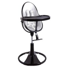 Стульчик для кормления Bloom Fresco Chrome noir/lunar silver