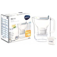 Фильтр кувшин Brita Style XL MX+ (3 картриджа) четырехступенчатый 3.6 л серый