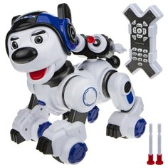Робот 1 TOY щенок-робот Дружок Т16453 белый/синий