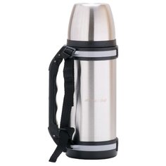 Классический термос Kamille KM-2090 (1 л) серебристый