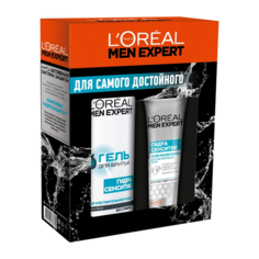 Подарочный набор Гидра Сенситив (гель для бритья + крем после бритья) LOreal Paris