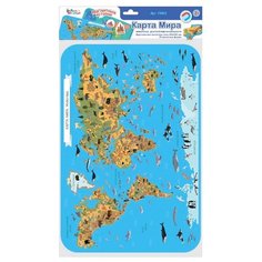 Настольная игра Десятое королевство Карта мира. Животные. Достопримечательности 03865