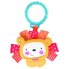 Прорезыватель Fisher-Price Львенок с зеркальцем желтый