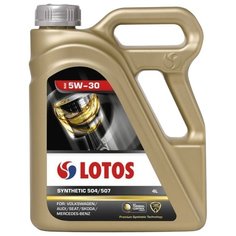 Моторное масло LOTOS Synthetic 504/507 5W-30 4 л Лотос