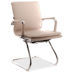 Стул Everprof Nerey CF, металл/искусственная кожа, цвет: бежевый