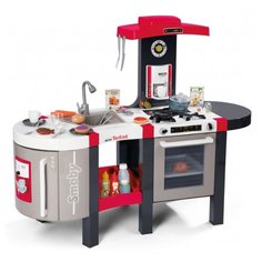 Кухня Smoby Tefal Super Chef Deluxe Bubble 311207 красный/серый/черный