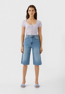 Шорты джинсовые Stradivarius