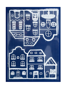 Набор наклеек Peha Magic Домики 28.5х40cm JC-20415