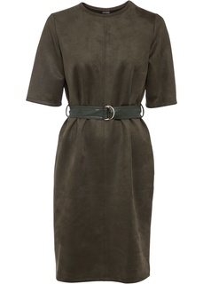 Платье из искусственной кожи Bonprix