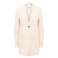 Жакет из вискозы и хлопка Jil Sander