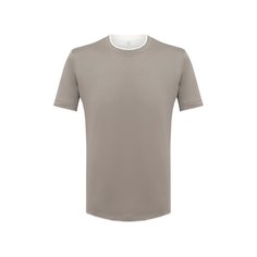 Хлопковая футболка Brunello Cucinelli