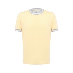 Хлопковая футболка Brunello Cucinelli