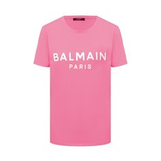 Хлопковая футболка Balmain