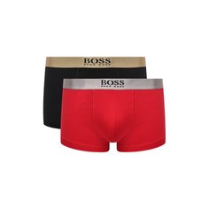 Комплект из двух хлопковых боксеров BOSS