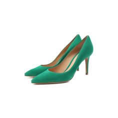 Замшевые туфли Gianvito 85 Gianvito Rossi