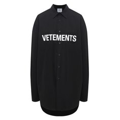 Хлопковая рубашка Vetements