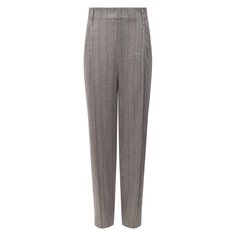 Брюки из льна и шерсти Brunello Cucinelli