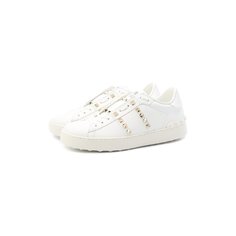 Кожаные кеды Valentino Garavani Rockstud Untitled Valentino
