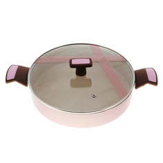 Сотейник с крышкой Kitchen star Mezz-casa 28 см